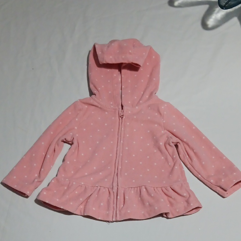 Carter's Pink Polka Dot Kids Jacket